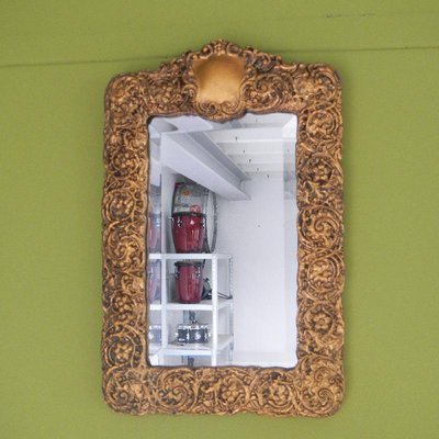 Espejo convexo húngaro vintage en venta en Pamono