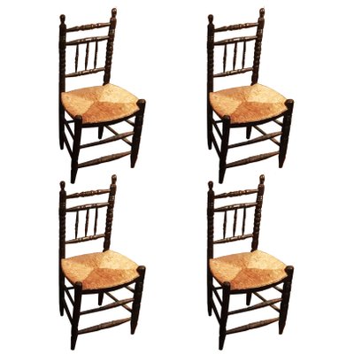 Vintage rustic new arrivals dining chairs