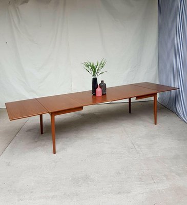 Mid Century Danish Extendable Modular, Modular Dining Table