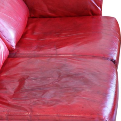 Ateljee Sofa By Yrjö Kapuro 1963 For At Pamono Ateljee Sofa By Yrjö Kapuro 1963, Used Red Leather Sofa