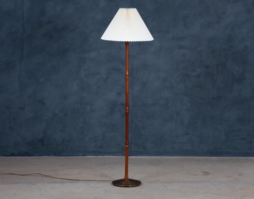 Mid Century Danish Teak Floor Lamp, Danish Teak Floor Lamp
