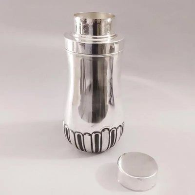 Shaker à cocktail Macabo en acier inoxydable par Aldo Tura, Italie, années 1950, Image 2