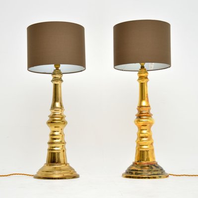 Vintage Brass Table Lamps 1970s Set Of 2 For At Pamono Vintage Brass Table Lamps 1970s Set, Vintage Brass Lamps