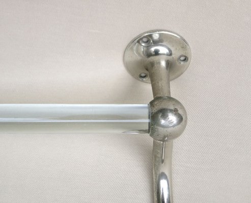 Glass towel rod on sale