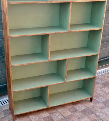 Grün Lackiertes Regal, 1970er bei Pamono kaufen