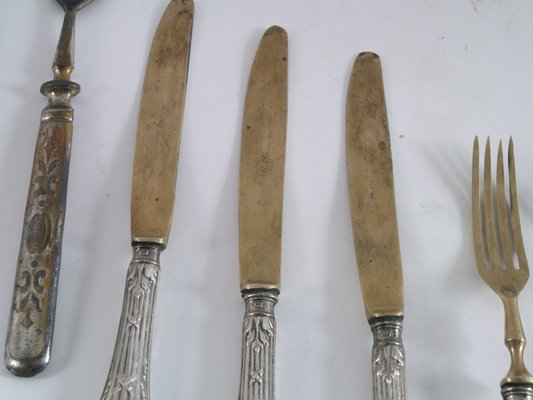 Antique brass silverware hotsell