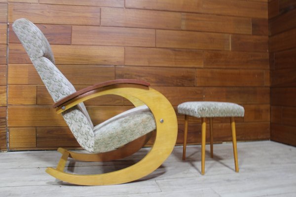 Rocking chair deals and ottoman set