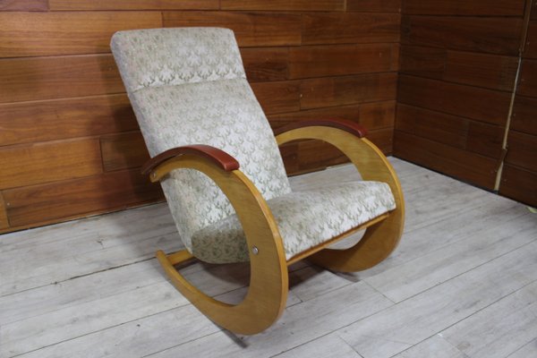 Modern rocking chair with ottoman discount