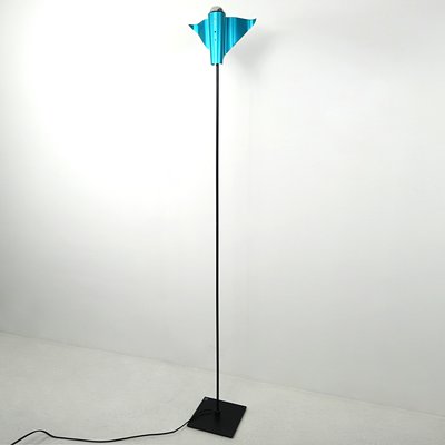 Vintage Postmodern Metal Floor Lamp, Bird Floor Lamp