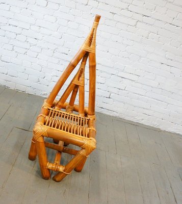 Bamboo rocking sales chair price