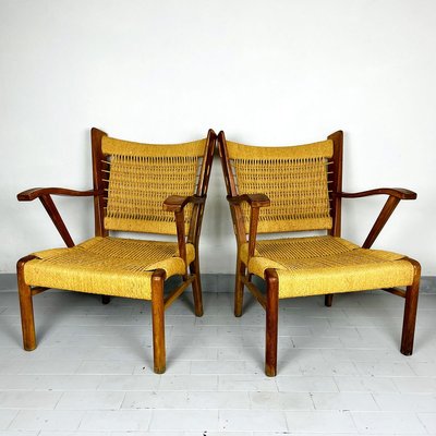 Vintage Italian Rope Patio Lounge Chairs 1970s Set Of 2 For At Pamono - Patio Lounge Chair Set Of 2