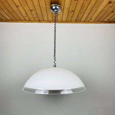 Extra Large Mid Century Italian White Plastic Ceiling Lamp From Guzzini 1980s For At Pamono Extra Large Mid Century Italian White, Extra Large Ceiling Lamp Shades