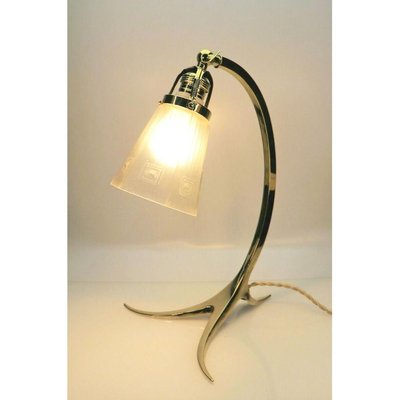 Milk Glass Shade Table Lamp 1910, Desk Lamps With Glass Shades