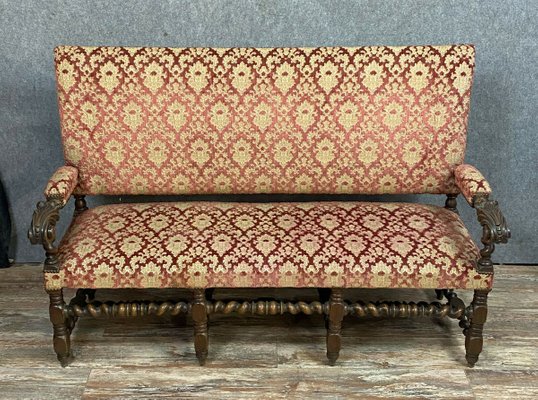Louis Xiii Walnut Chaise Lounge 1850s For Sale At Pamono