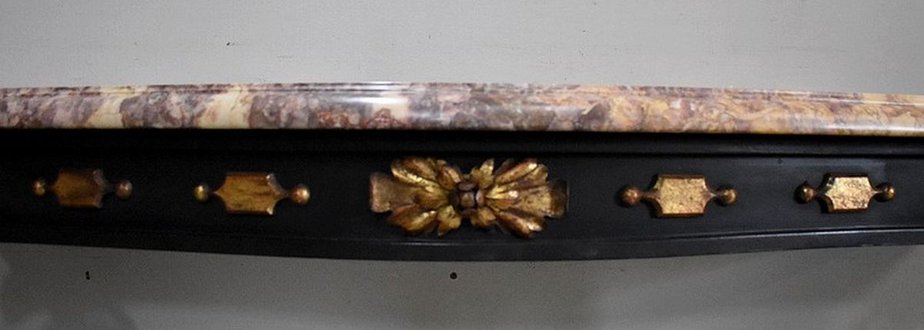 Console Fer Forgé Dessus Marbre - Ameublement