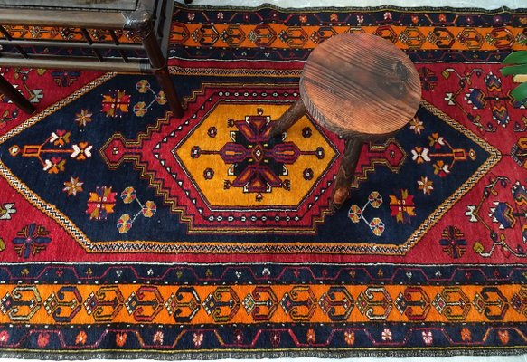 Large Turkish Wool Kayseri Yahyali Carpet, 1970s for sale at