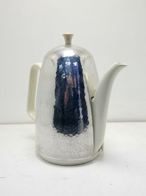 teapot with aluminum thermal hood from waku foreigen 1950s set of 2 for sale at pamono