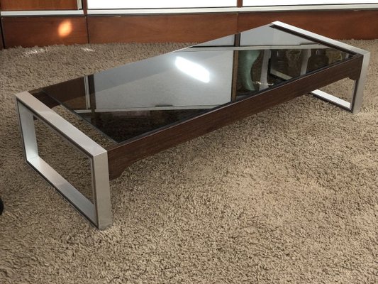 Ligne roset glass coffee on sale table