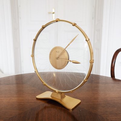 Art Deco Table Clock by Heinrich Möller for Kienzle