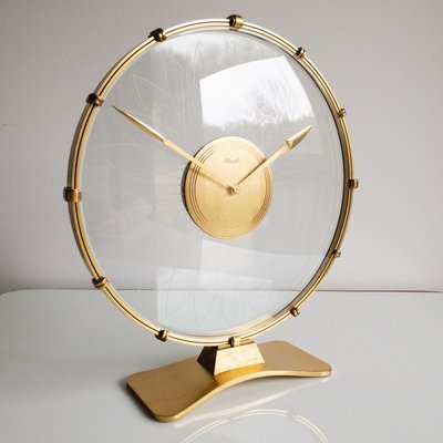 Art Deco Table Clock by Heinrich Möller for Kienzle International
