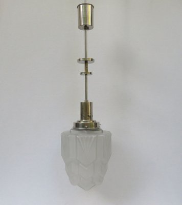 Art deco store skyscraper lamp