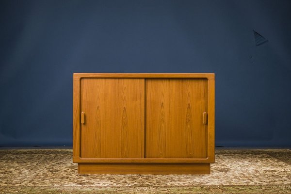 Vintage Teak Shoe Cabinet from CFC Silkeborg 1970s for sale at Pamono