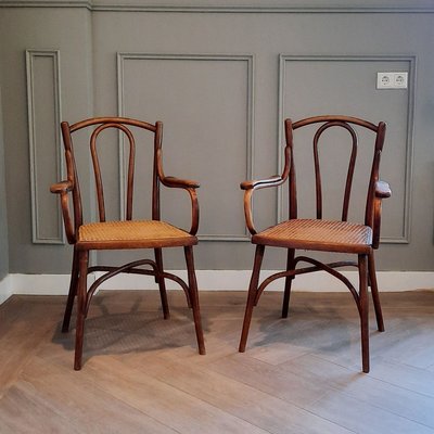 1056 Dining Chairs From Thonet 1900s, Types Of Vintage Dining Chairs