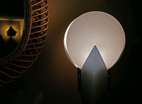 Lámpara de mesa Moon de Samuel Parker para Reflex, años 70