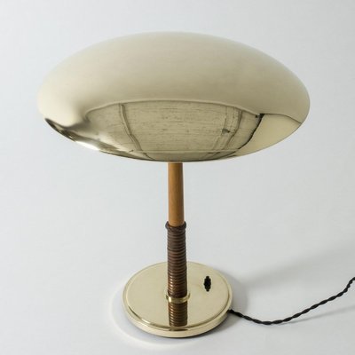 Brass Table Lamp From Böhlmarks For, Brass Table Lamp Base Only