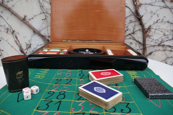 Ruleta de casino de madera en venta en Pamono