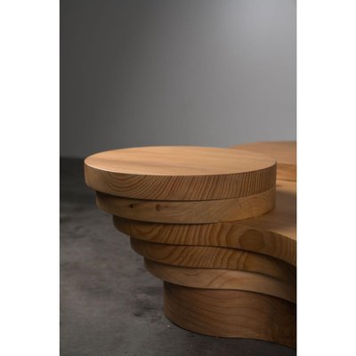 Slice Me Up Cedar Wood Sculptural Coffee Table By Pietro Franceschini For At Pamono Cedar Wood Sculptural Coffee Table, Cedar Plank Coffee Table