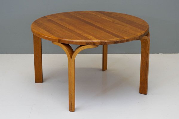Round Vintage Pine Coffee Table For At Pamono Round Vintage Pine Coffee Table For, Round Retro Coffee Table