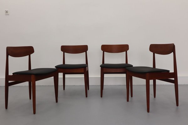 Vintage Teak Dining Chairs From Casala 1960s Set Of 4 For Sale At Pamono
