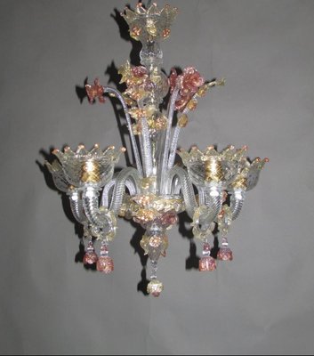 Venetian Ruby And Gold Crystal Iron Chandelier 1950s For At Pamono Venetian Ruby And Gold Crystal Iron, Adonis 10 Light Crystal Chandelier