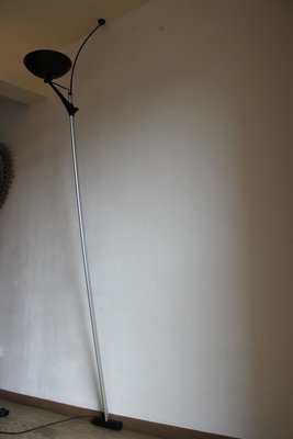 Vintage Italian Adjustable Floor to Ceiling Uplighter Lamp by Rene Kemna for Sirrah Gruppo Iguzzini for sale at Pamono