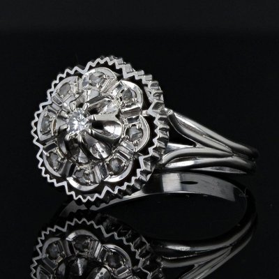 Bague diamant 18 carats sales