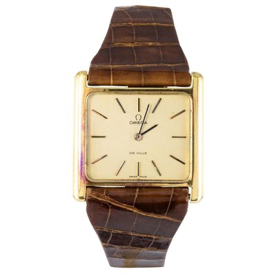 Orologio De Ville oro rosa a 18 carati di Omega, anni '60 in vendita su  Pamono