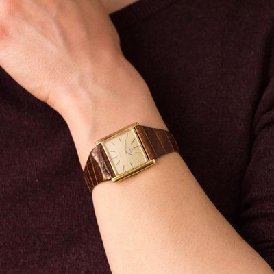 Karat Gold Mens Watch from Omega, 1960s 