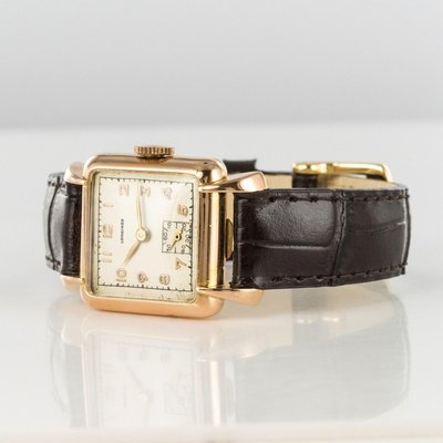 longines 18 carat gold ladies watch