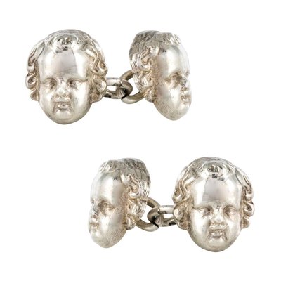 Sterling silver cufflinks sale store