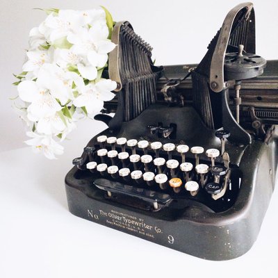 American No. 9 Qwerty Typewriter from Oliver of Chicago