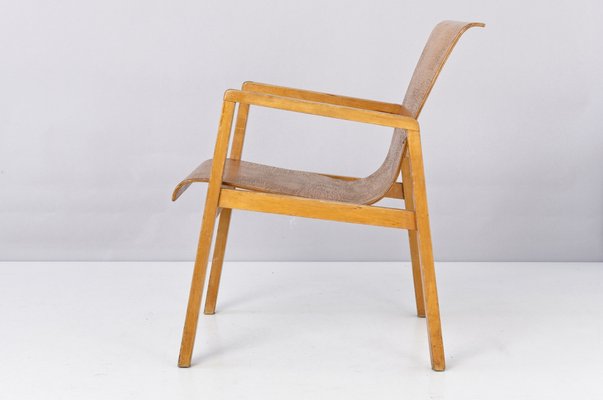 椅子 alvar aalto Hallway \" Arm Chair 51 artek 31518 - Armchair (Artek no. 403, Aalto no. 51) - Sainsbury Centre