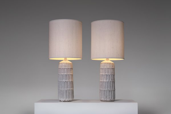 Table Lamps From Bitossi Italy 1960s, Huge Table Lamps