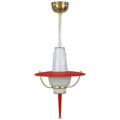Red lantern cheap light fixture