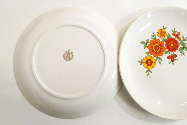 2 Oval Service Dishes Orchies Moulin des Loups