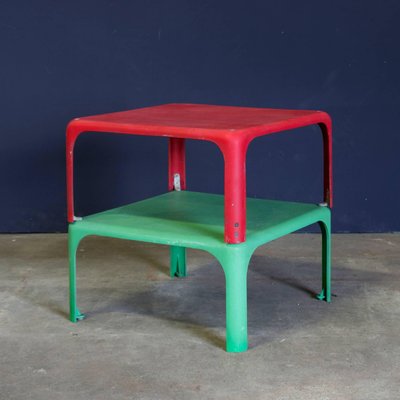 Green Demetrio 45 Side Table By Vico Magistretti For Artemide 1964 For Sale At Pamono