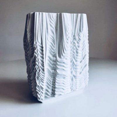 Vintage Wave Vase by Martin Freyer for Rosenthal Studio Line