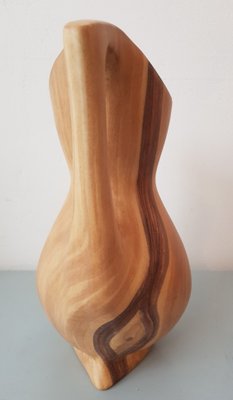 Vintage Imitation Wood Vase by Grandjean Jourdan for Vallauris for sale at  Pamono