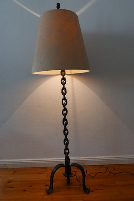 Mid Century Franz West Style Wrought, French Style Table Lamps Australian