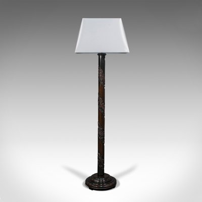 Vintage Carved Mahogany Lamp For, Kenroy Plateau Floor Lamp